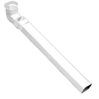 Amerimax Home Products 2 in. x 3 in. Vinyl Downspout Extension KM9030