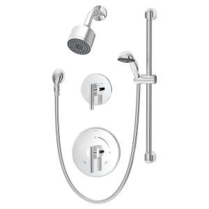 Symmons Dia1 Handle Shower Trim In Chrome (Valve not included) 3505 H321 V CYL B TRM