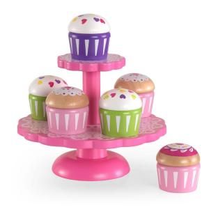 KidKraft Cupcake Stand with Cupcakes Play Set 63172