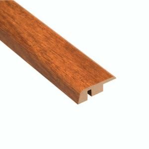Hampton Bay High Gloss Jatoba 12.7 mm Thick x 1 1/4 in. Wide x 94 in. Length Laminate Carpet Reducer Molding HL89CR