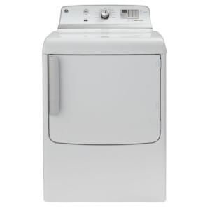 GE 7.8 cu. ft. Electric Dryer in White GTDP740EDWW