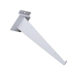 8 in. White Slatwall Shelf Bracket 99470