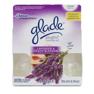 Glade PISO 1.34 oz. Lavender and Peach Blossoms Refill 638554