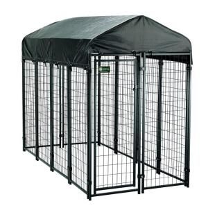 American Kennel Club 4 ft. x 8 ft. x 6 ft. Uptown Premium Dog Kennel 308606AKC