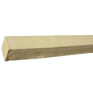 Superior Building Supplies 5 1/8 in. x 4 in. x 16 ft. Unfinished Faux Wood Beam STB 10 U