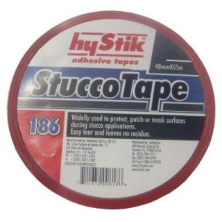 hyStik 186 2 in. x 60 yds. Red Stucco Tape 186 2