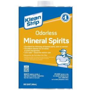 Klean Strip 1 Qt. Odorless Mineral Spirits QKSP94005