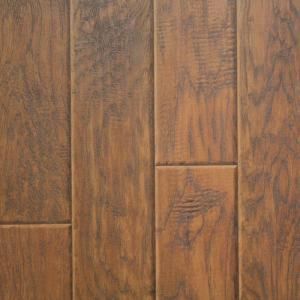 Innovations Henna Hickory Laminate Flooring   5 in. x 7 in. Take Home Sample IN 683355
