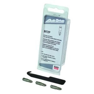 Simpson Strong Tie Quik Drive Bit Pack #2 Phillips Drive Bits and Wrench BIT2P RC3
