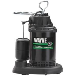 Wayne 1/3 HP Thermoplastic Sump Pump SPF33