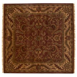 Home Decorators Collection Chantilly Brick 7 ft. 9 in. Square Area Rug 2632645180