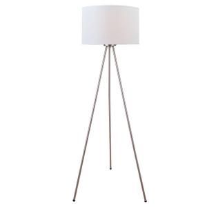 Illumine Designer Collection 59.5 in. Brass Fluorescent Floor Lamp CLI LS 82065