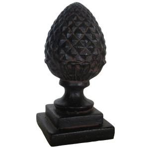 11 in. H Decorative Finial in Charcoal Finish PF5419AC