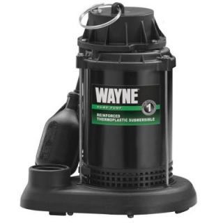 Wayne 1/2 HP Thermoplastic Sump Pump SPT50