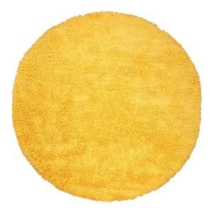 Home Decorators Collection Ultimate Shag SunshIne Yellow 8 ft. Round Area Rug 3311493530