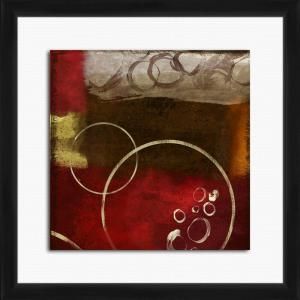 PTM Images Circles B 18 in. x 18 in. Framed Wall Art 1 16216B