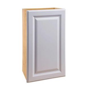 Home Decorators Collection Assembled 12x36x12 in. Wall Single Door Cabinet in Hallmark Arctic White W1236R HAW