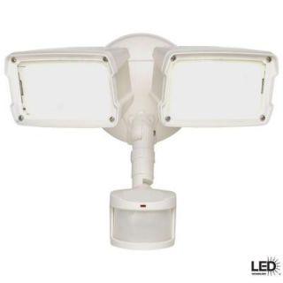 Defiant 180 Degree Outdoor Motion Activated White LED Security Floodlight MST18920LWDF