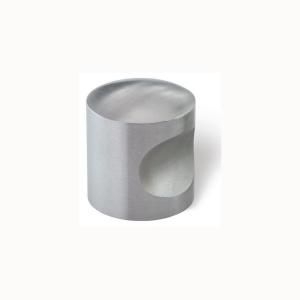 Siro Designs 1 3/16 in. Fine Brushed Stainless Steel Cabinet Knob HD 44 174