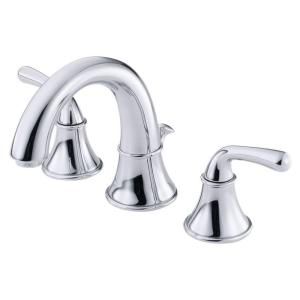 Danze Bannockburn 8 in. Widespread 2 Handle Mid Arc Bathroom Faucet in Chrome D304056