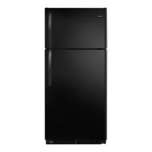 Frigidaire 16.5 cu. ft. Top Freezer Refrigerator in Black FFHT1715LB