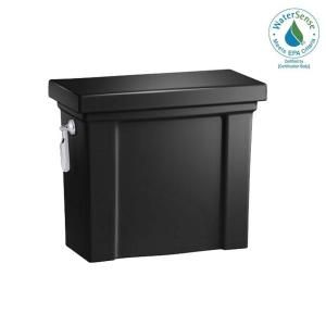 KOHLER Tresham Toilet Tank Only in Black Black 4899 7