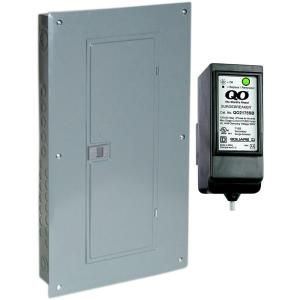 Square D by Schneider Electric QO 150 Amp 30 Space 30 Circuit Indoor Main Breaker Load Center with Cover with Surge Breaker SPD QO130M150CSB