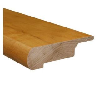 Millstead Maple Natural 0.81 Thick x 3 in. Wide x 78 in. Length Hardwood Lipover Stair Nose Molding LM5932