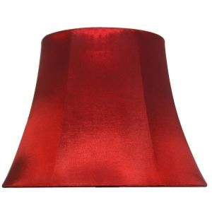 Hampton Bay Mix and Match Burgundy Round Bell Table Shade 15802