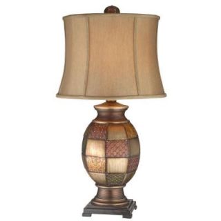 Filament Design Sonoma 31 in. Mosaic Gold Incandescent Table Lamp (Set of 2 ) 7836704.0