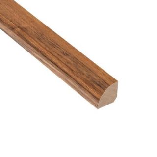 Home Legend Vancouver Walnut 19.5 mm Thick x 3/4 in. Wide x 94 in. Length Laminate Quarter Round Molding HL1014QR