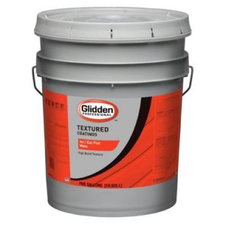 Glidden Professional 5 gal. Flat High Build Medium Texture Coating 3230 4340 05