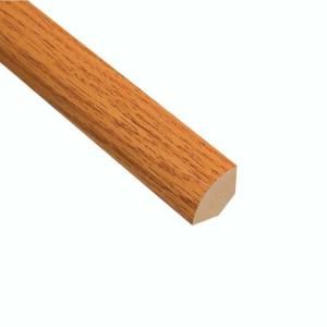 Home Legend Honey Oak 19.5 mm Thick x 3/4 in. Wide x 94 in. Length Laminate Quarter Round Molding DISCONTINUED HL90QR