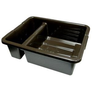 Rubbermaid Commercial Products Divided Bus and Utility Box FG335000 BRN