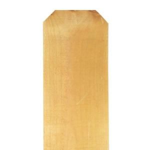 5/8 in. x 5 1/2 in. x 6 ft. Pressure Treated #2 Pine Dog Eared Picket 0210950