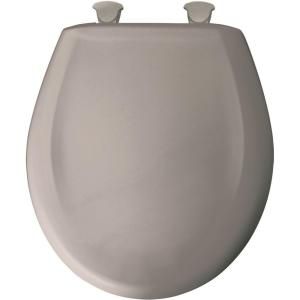 BEMIS Slow Close STA TITE Round Closed Front Toilet Seat in Light Mink 200SLOWT 368