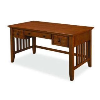 Home Styles Arts and Crafts Cottage Oak Executive Desk 5180 15