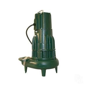 Zoeller Waste Mate 2 in. Discharge E282 .5 HP Submersible Sewage or Effluent or Dewatering Non Automatic Pump DISCONTINUED 282 0004
