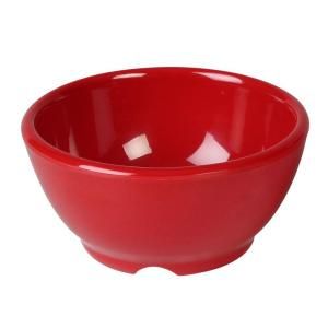 Global Goodwill Coleur 10 oz., 4 5/8 in. Soup Bowl in Pure Red (12 Piece) 849851025196