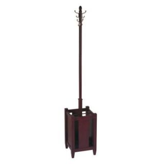 OSPdesigns 70 in. Espresso Coat Rack ES13