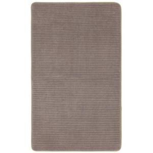 Mohawk Home Taupe 20 in. x 32 in. Microdenier Polyester Memory Foam Bath Rug 050932