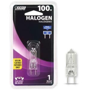 Feit Electric 100 Watt Halogen G8 Light Bulb BPQ100/G8