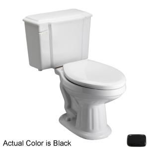 Pegasus Vicki 2 Piece 1.6 GPF Elongated Toilet in Black 2 526BL