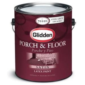 Glidden Porch and Floor 1 gal. Satin Latex Interior/Exterior Paint PF7010N 01