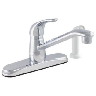 Glacier Bay Single Handle Side Sprayer Kitchen Faucet in Chrome 952 HD12325CP