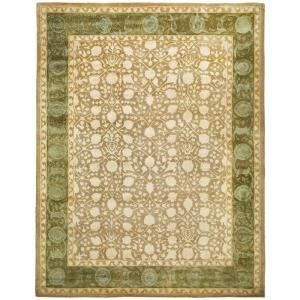 Safavieh Silk Road Ivory and Sage 8 ft. 3 in. x 11 ft. Area Rug SKR212A 9