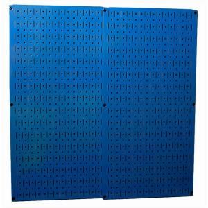 Wall Control Blue Metal Pegboard Pack with Two Pegboard Tool Boards 30P3232BU