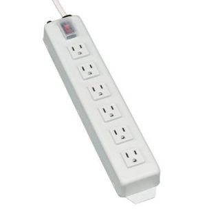 Tripp Lite Power It 6 ft. Cord with 6 Outlet Strip and 15 Amp Breaker TLM606NC