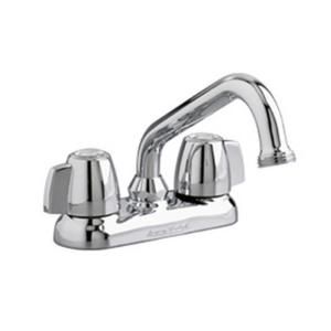 American Standard Cadet 2 Handle Kitchen Faucet in Chrome with Aerator 7573.240.002