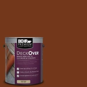 BEHR Premium DeckOver 1 gal. #SC 130 California Rustic Wood and Concrete Paint 500001